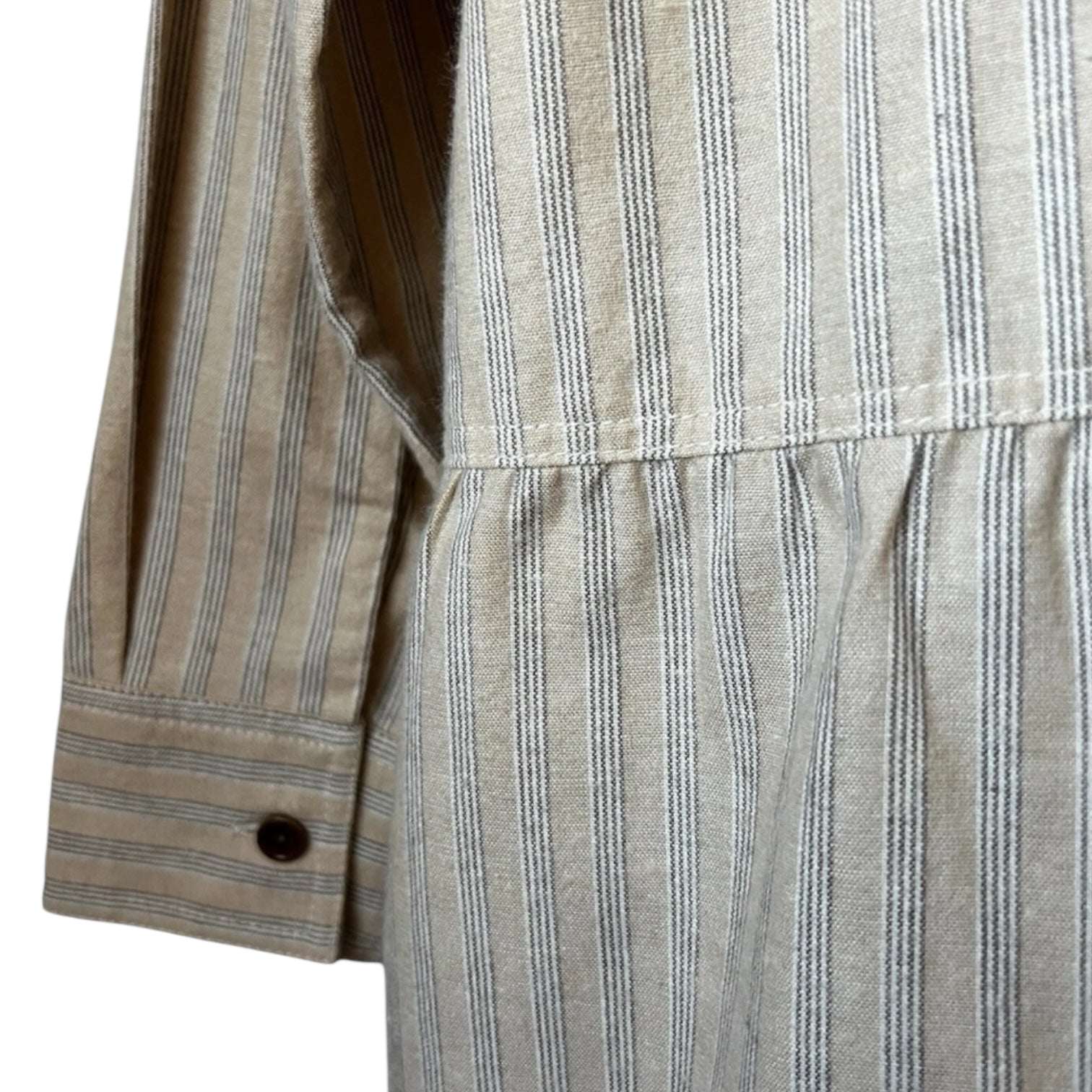YMC Luna Tiered Linen Blend Shirt Dress – XS/S – pre-loved