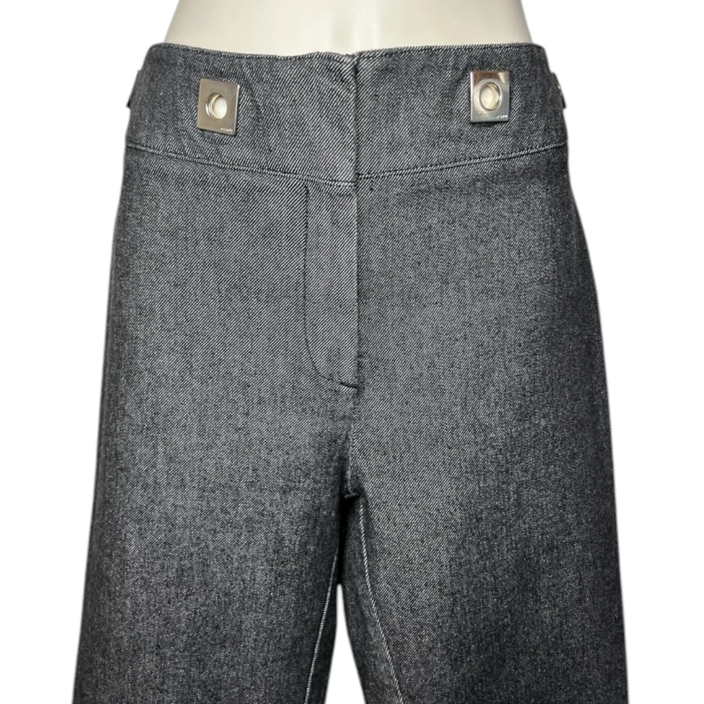 Vintage Fendi High Rise Logo Cut-Out Bootcut Jeans – 30 – pre-loved