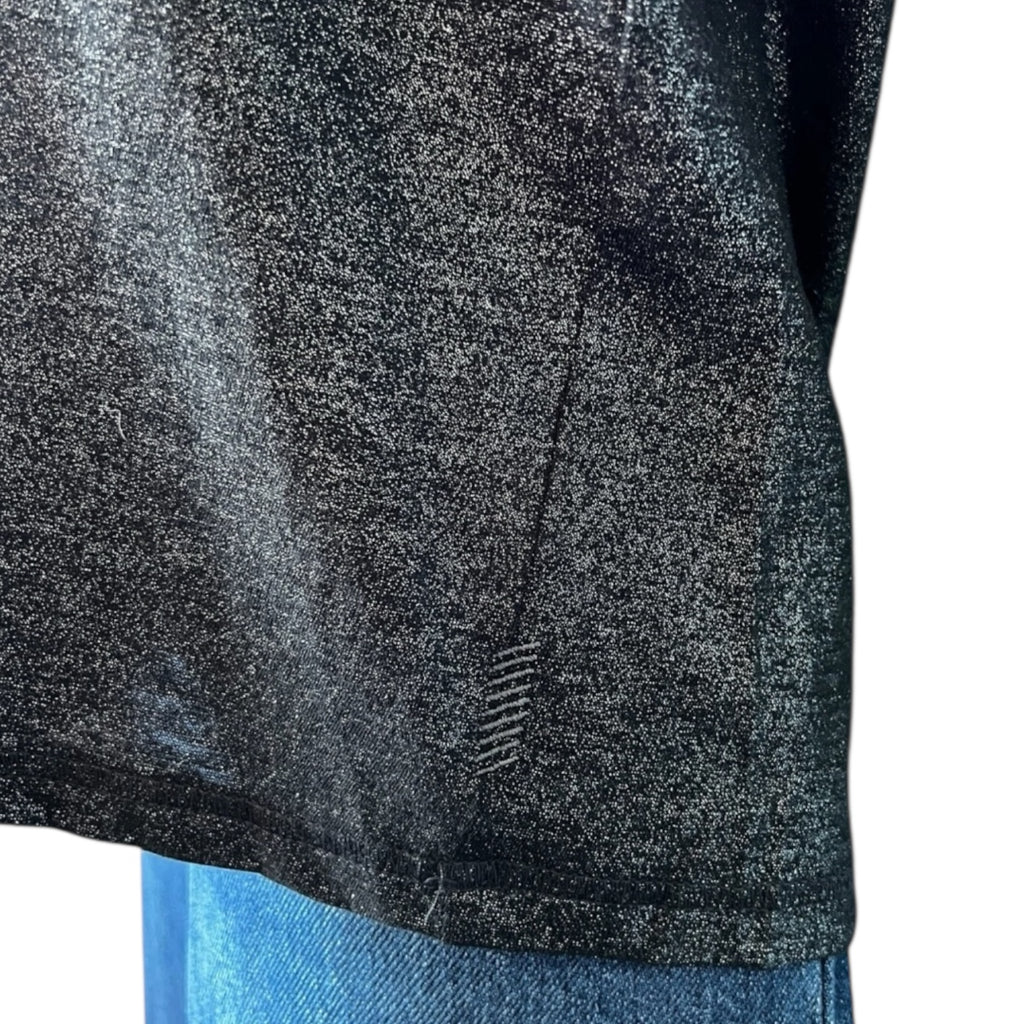 Paige Metallic Crew Neck T-Shirt - S – pre-loved