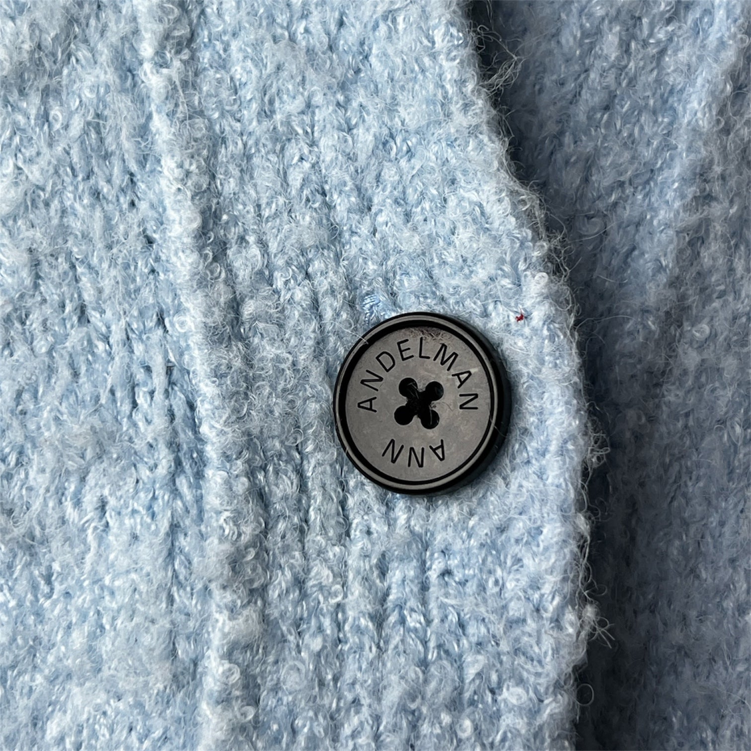 Ann Andelman Oversized Wool & Alpaca Blend V-Neck Cardigan – FR38 – pre-loved