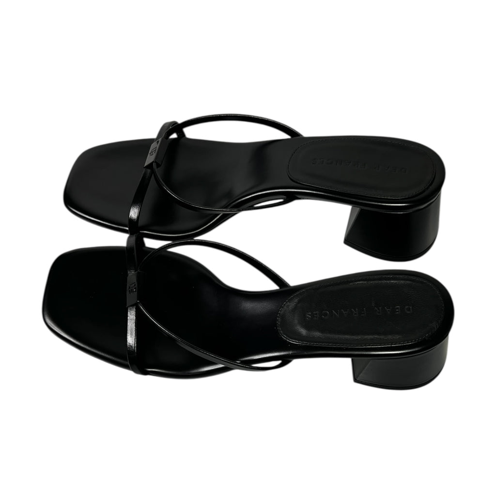 Dear Frances Patti Slide Sandal – Black, EU 39