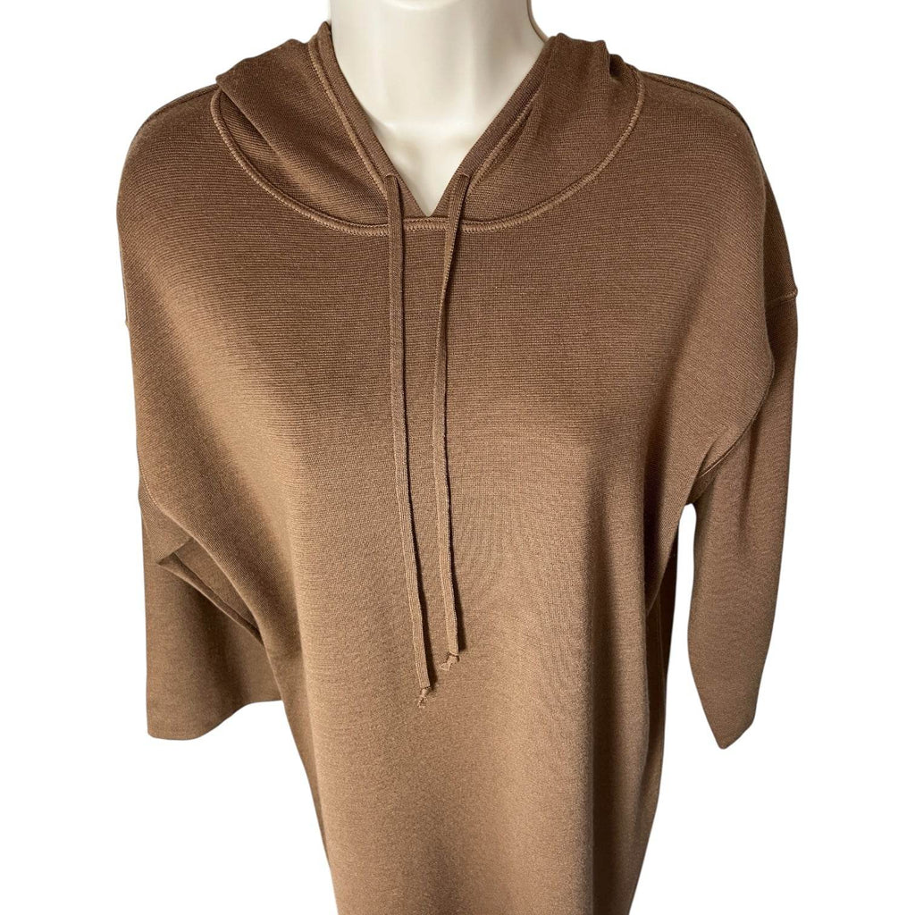 MaxMara Wool Hooded Midi Lounge Dress – S – pre-loved