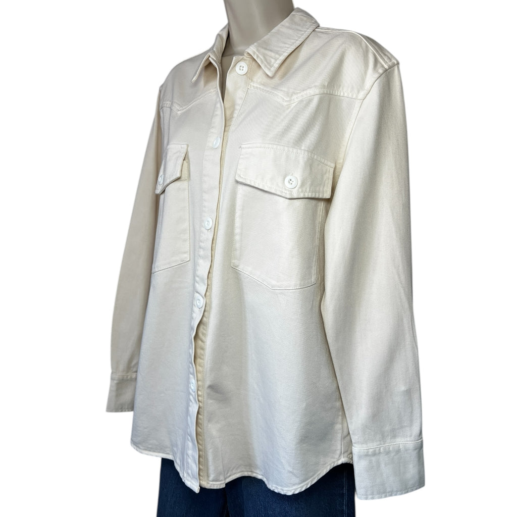 Rails August Western Twill Denim Shirt Jacket – M – pre-loved