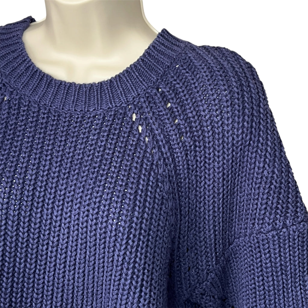 By Malene Birger Chunky Knit Linen-Cotton Jumper – XS