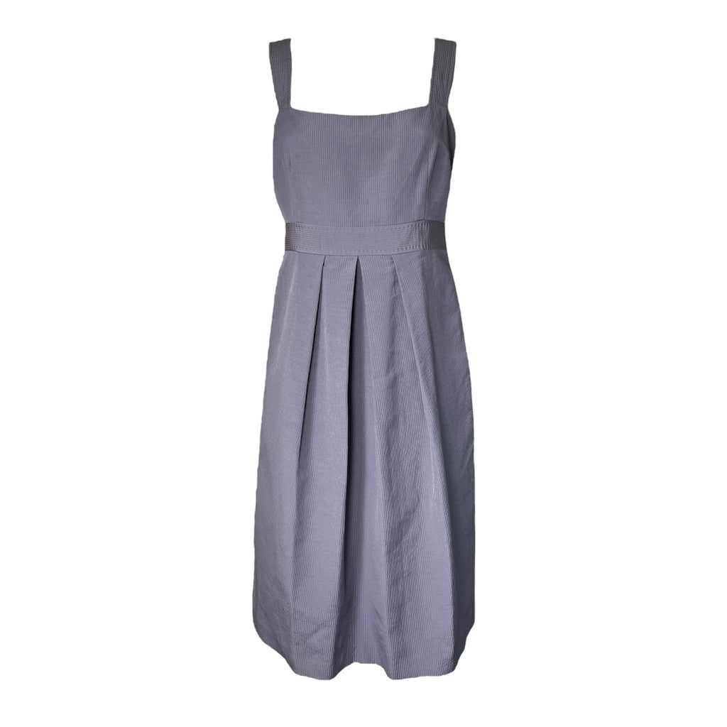 Vintage Moschino Cheap & Chic Pinafore Dress – Cord Linen Blend, UK12 – pre-loved