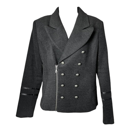 Anine Bing Tailored Military Zip Jacket – L – pre-loved