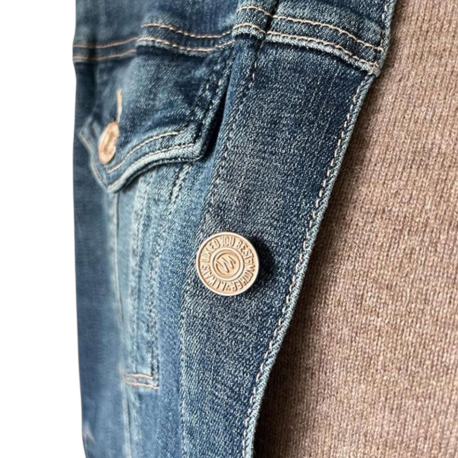 Mother Denim The Pocket Bruiser Jacket – Fitted, Size S – pre-loved