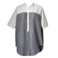 MaxMara Weekend Silk Cotton Striped Shirt – UK10 – pre-loved