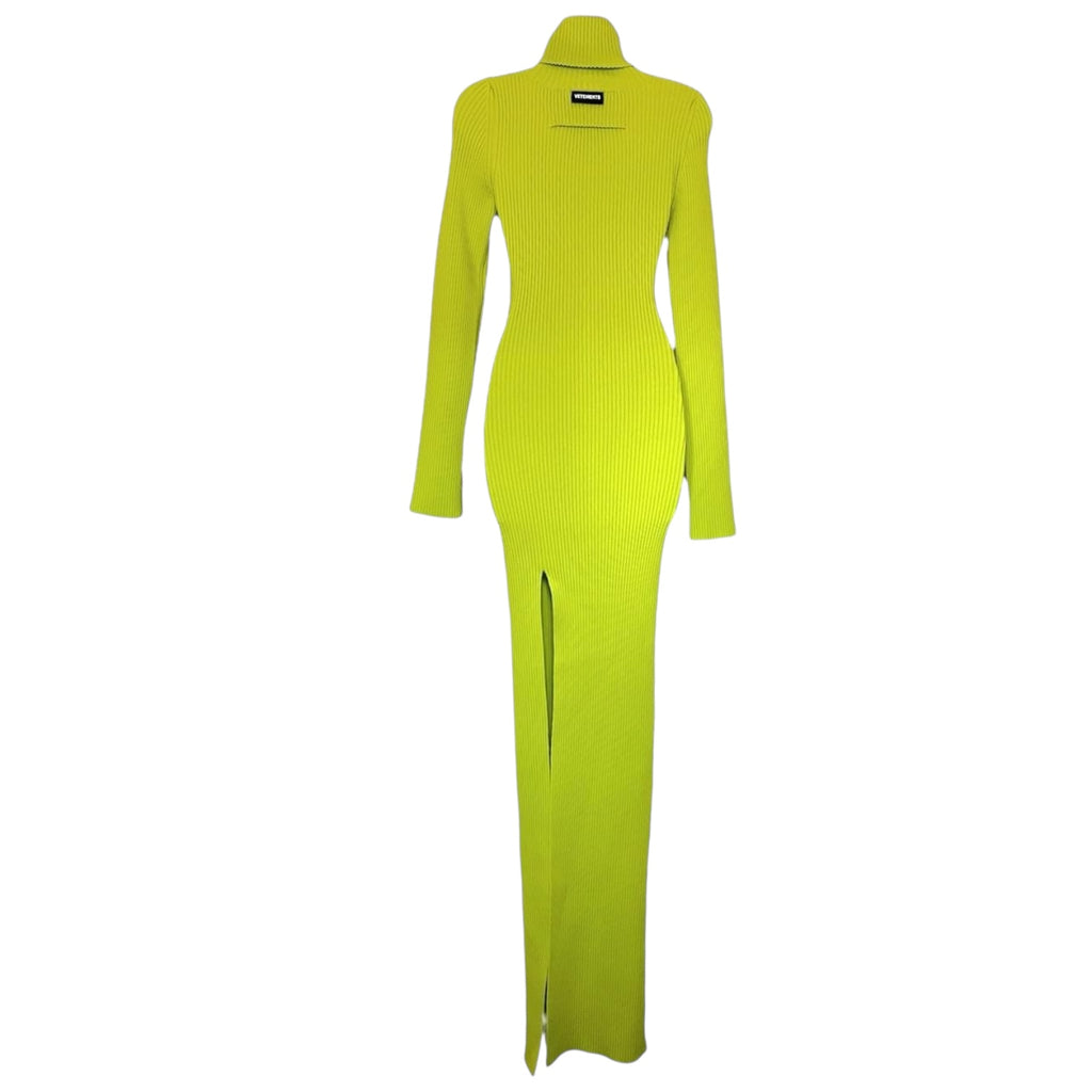 Vetements Neon Wool Maxi Dress – M – pre-loved