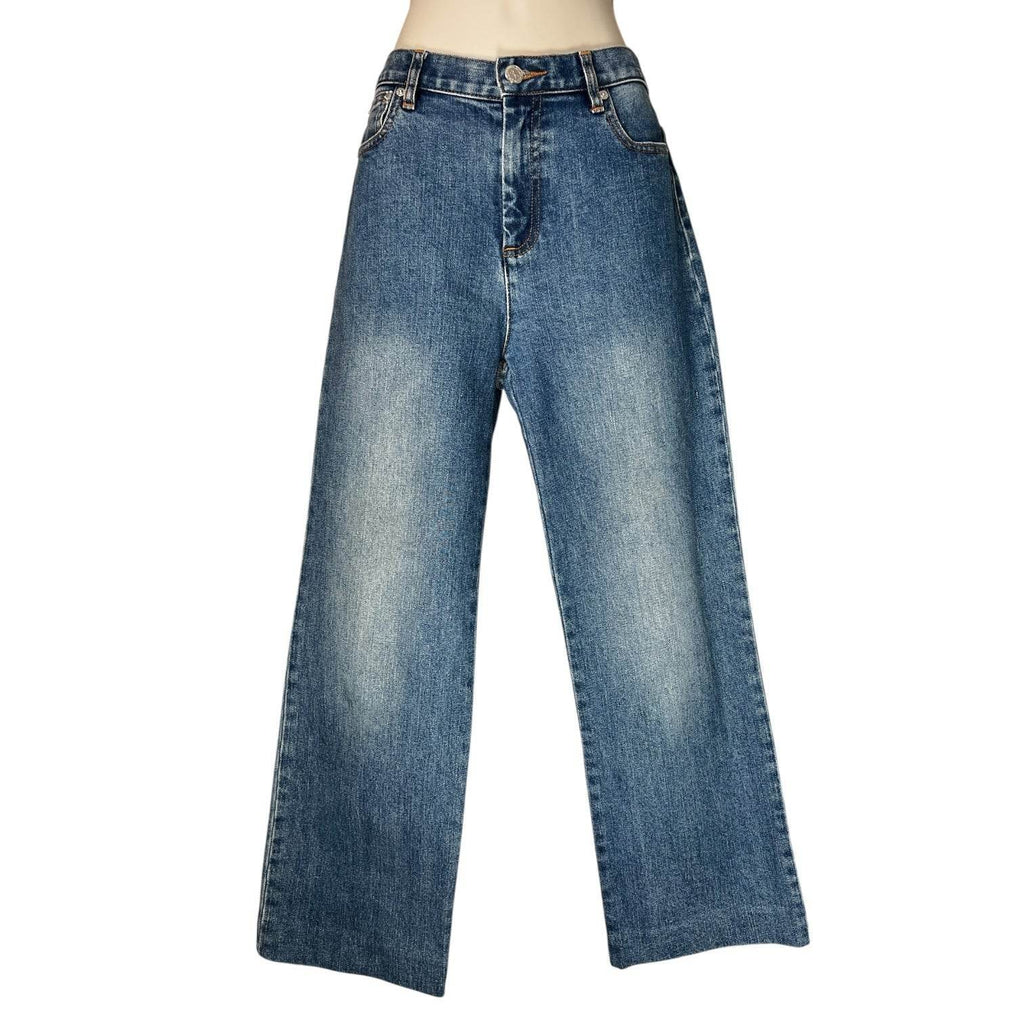 A.P.C. Sailor High Waist Cropped Jeans – Modern Straight Leg, 27 – pre-loved