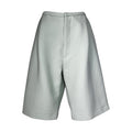 Totême Twill Pleated Bermuda Shorts – Tailored Fit, Neutral, Size M – pre-loved